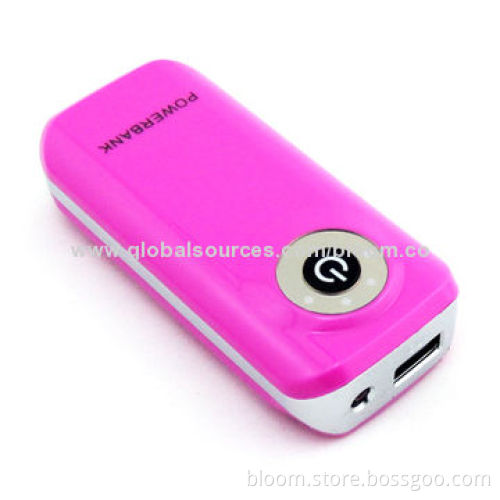 5,200mAh Portable USB Power Bank for iPhone6/5/4/iPad/Nokia/Other Mobile PhonesNew